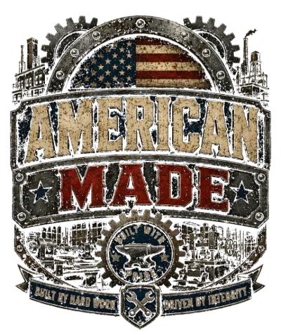 American Made Industrial Worker Pride