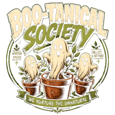 Boo-tanical Society Funny Gardening Ghost Design
