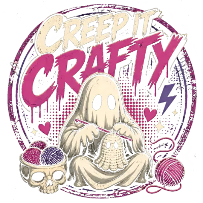 Creep It Crafty Crochet Ghost