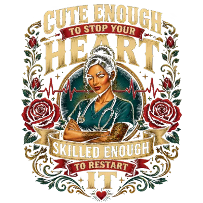 Skilled Enough To Restart It Nurse Badge