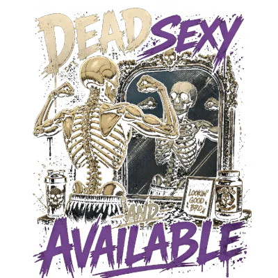 Dead Sexy and Available Skeleton Bodybuilder