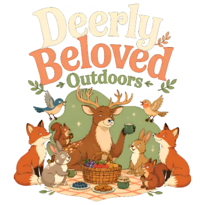 Deerly Beloved Outdoors Forest Friends Picnic Design