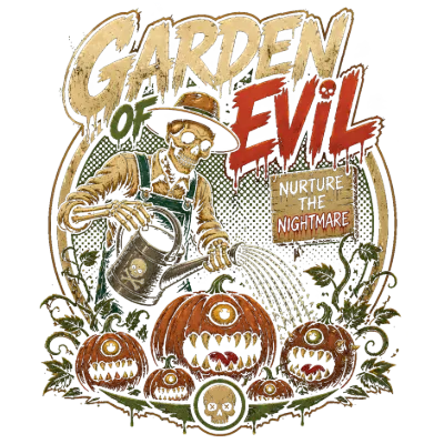 Garden of Evil Nurture The Nightmare Skull Skeleton