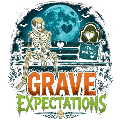 Grave Expectations Skeleton Waiting