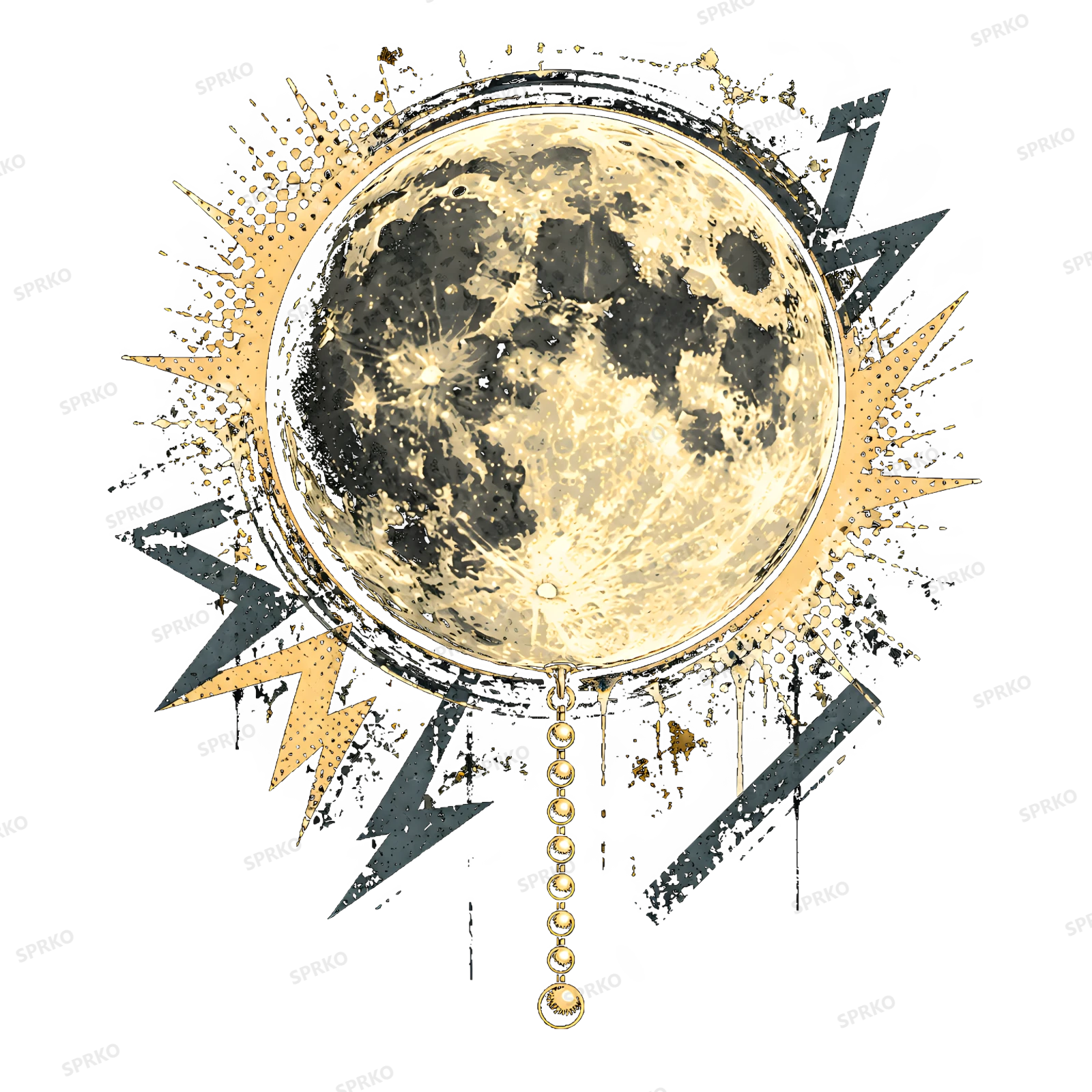 Moon Phases Light Switch design preview wrapped on a mug
