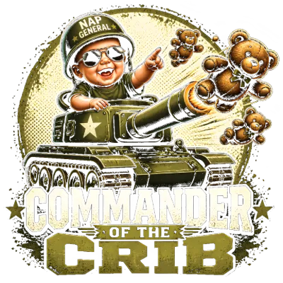 Nap General Commander of the Crib Baby in Tank