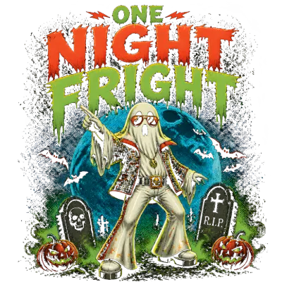 One Night Fright Disco Halloween Ghost