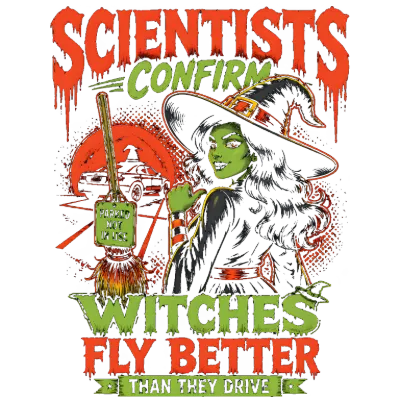 Scientists Confirm Witches Fly Better Humor