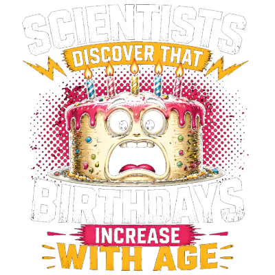 Scientists Discover That Birthdays Increase With Age Funny Design
