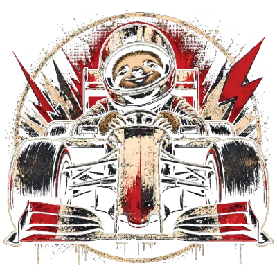 Sloth Racer Open-Wheel Race Car