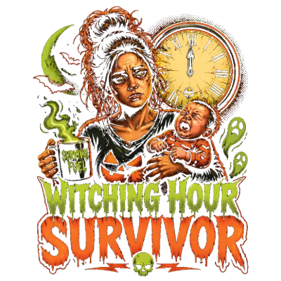 Witching Hour Survivor New Mom Halloween